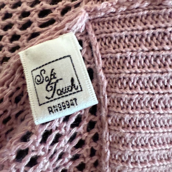 SOFT TOUCH ONE SIZE SHRUG-STYLE KNIT WRAP - Picture 3 of 4